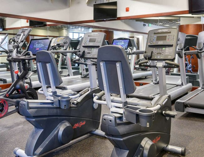 Topaz House fitness center