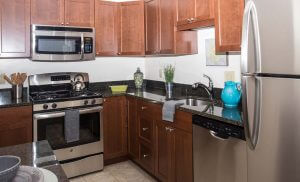 Topaz House Kitchen With Stainless Steel Appliances and Granite Countertops